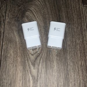 Two Samsung Adaptive Fast Chargers
